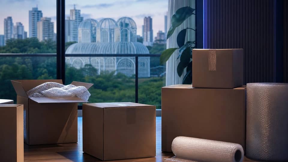 Curitiba — mudança residencial e comercial no Paraná