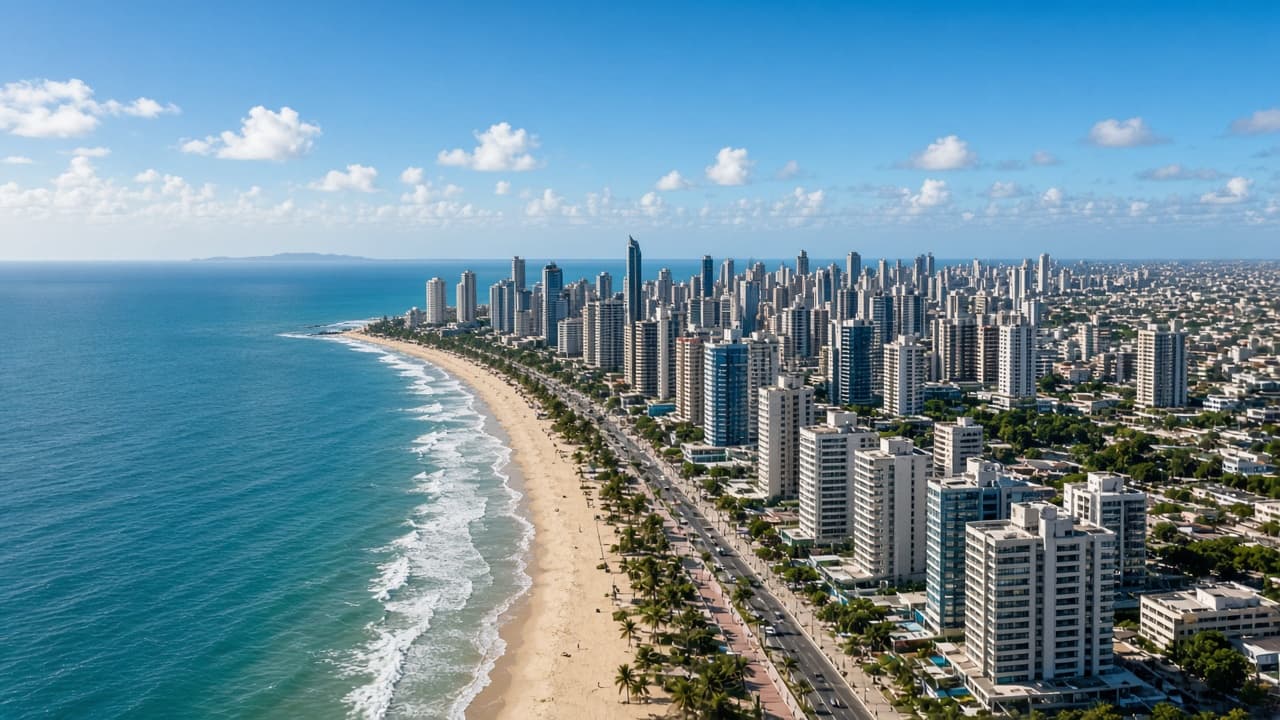 Vista urbana de Fortaleza, Ceará