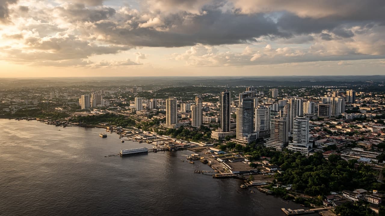 Vista urbana de Manaus, Amazonas