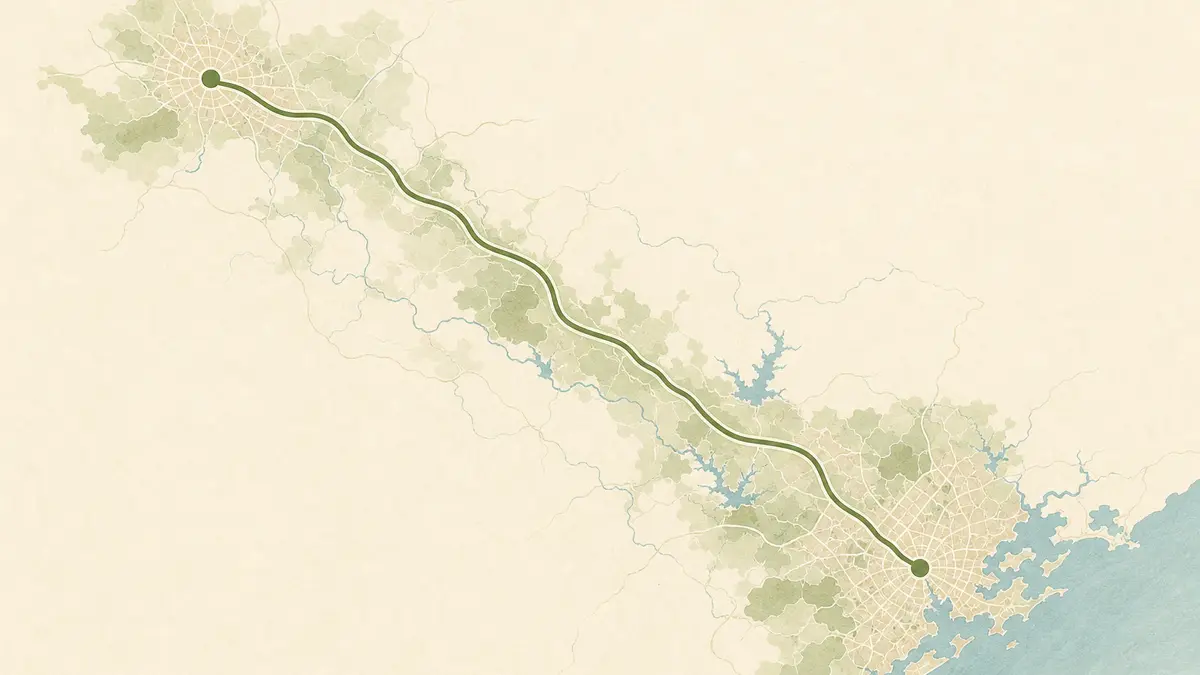 Corredor rodoviário São Paulo Campinas
