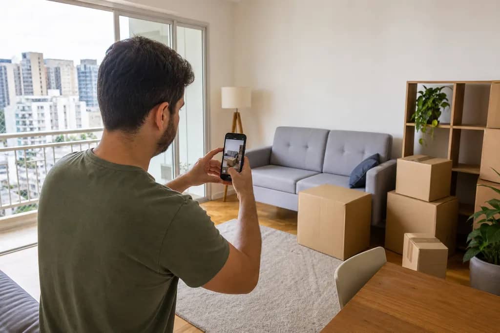 Inventário de Mudança pelo WhatsApp: Como Pedir Orçamento com Fotos e Lista