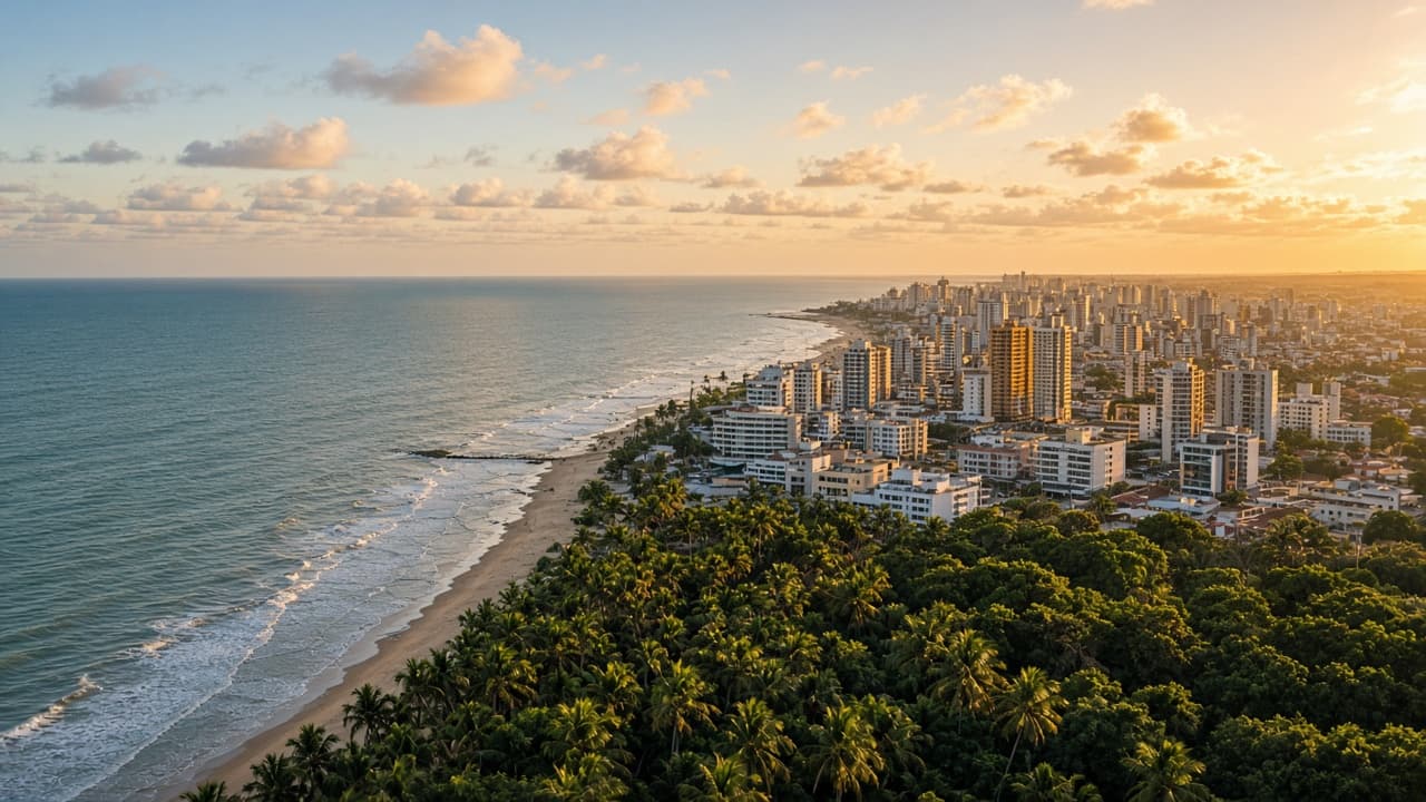 Vista urbana de João Pessoa, Paraíba