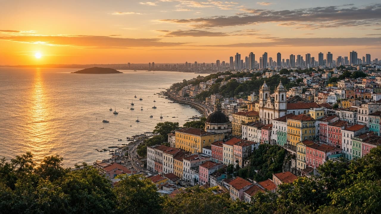Vista urbana de Salvador, Bahia