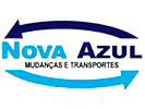 Logo Nova Azul Mudanças